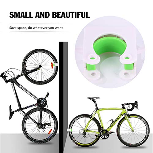 CLISPEED 2 Pcs Pesados â€‹â€‹Ganchos de Armazenamento de Bicicleta Gancho de Bicicleta Rack de Pared