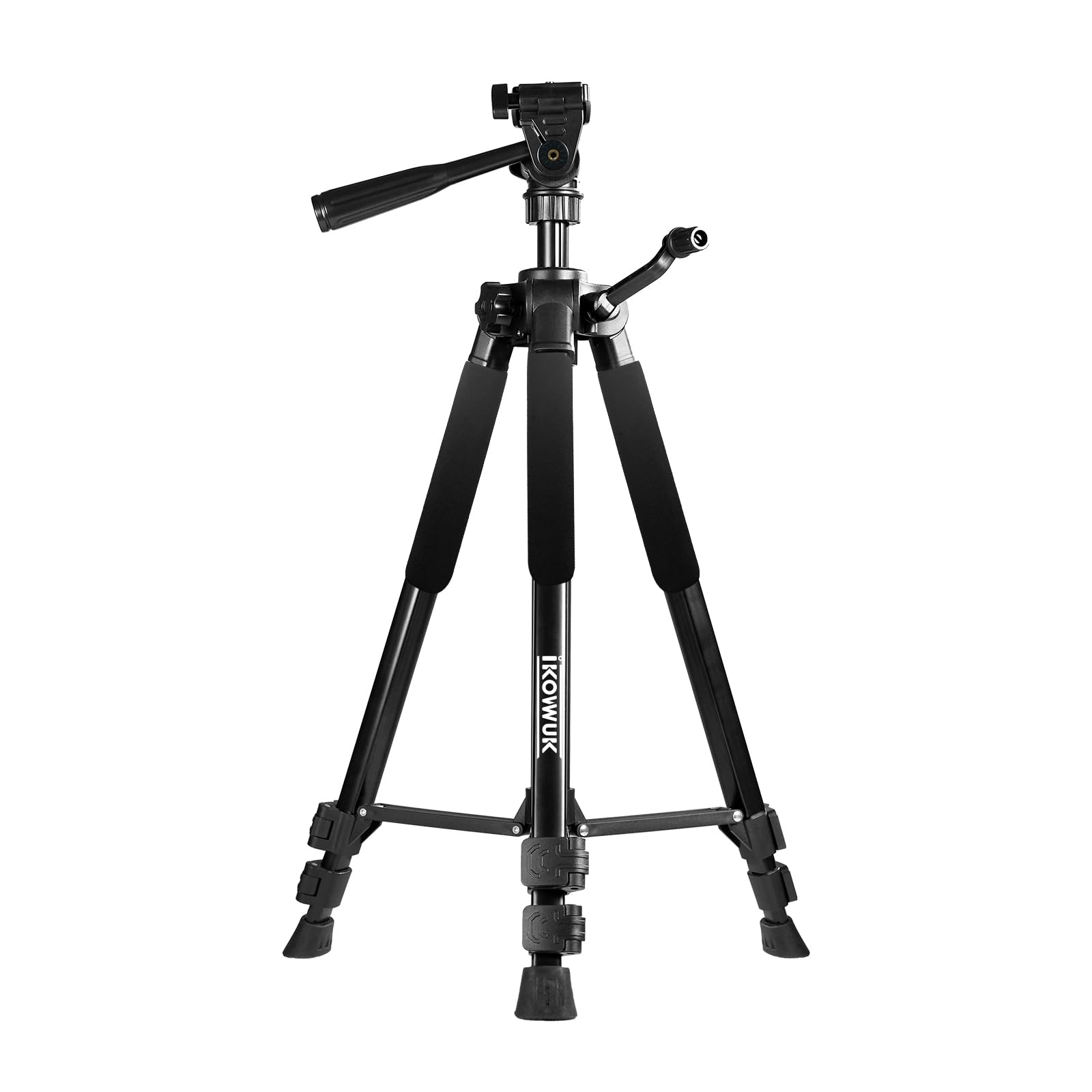 IKOVWUK F-660K Compact Tripod Tool for Laser Level, Tripod with Adjustable Height 18.5—59.8 Inches for Use with Point Lasers, and Laser Distance Tape Measuring Other Tools