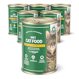 By Amazon Katzennassfutter Huhn in Gelee, 6 x 405g