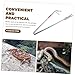 POPETPOP Stainless Steel Snake Catcher Clip Folding Snake Tong Tool for Handling Non Slip Grip Design for Garden and Zoo Use Versatile Snake Clip for All