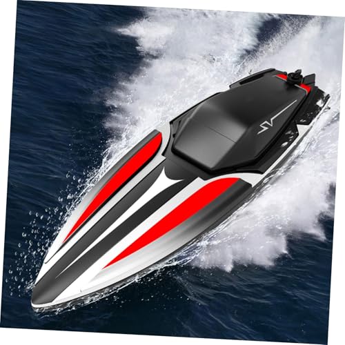 Bateau télécommandé facile à installer Toddmomy avec batterie 1200mah pour courses aquatiques - 7