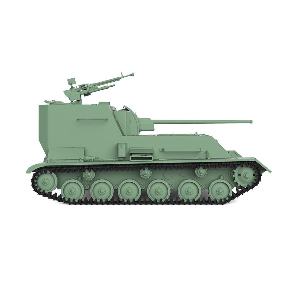 MRY-SFW SS35609 1/35 zestaw do budowy modelu wojskowego, radziecki czołg myśliwski SU-76G