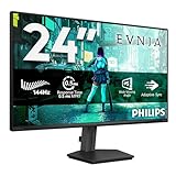 Philips Evnia 24M2N3200NF - 24 Zoll Full HD Gaming Monitor, 144 Hz, 1 ms MPRT, FreeSync, G-Sync comp. (1920x1080, HDMI 2.0, DisplayPort 1.4) schwarz
