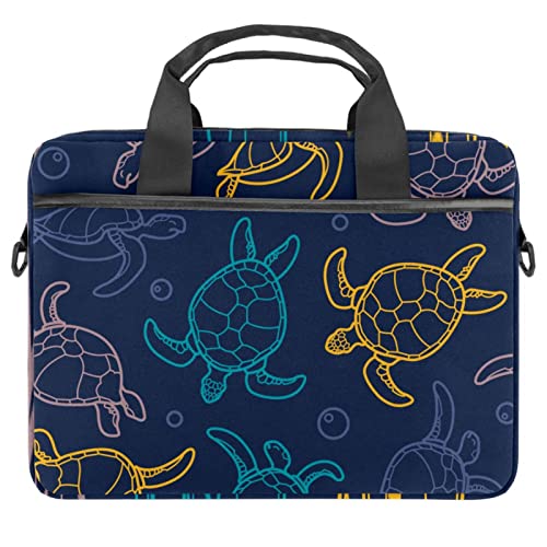 Pochette ordinateur 13.3 à 14.5 pouces anti-rayures sacoche tortue colorée pratique
