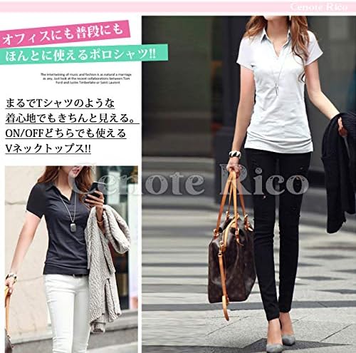 ポロシャツ レディース 夏 半袖 無地 カットソー 襟 カジュアル トップス 21 新発売の