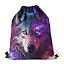 Cool Galaxy Wolf