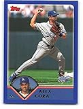 Baseball MLB 2003 Topps #586 Alex Cora VG Dodgers