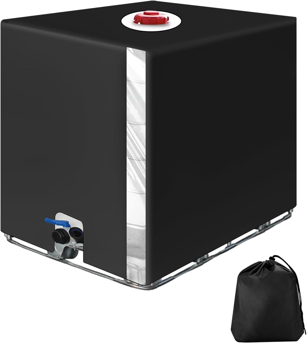 Bache Pour Cuve 1000L IBC, Bache De Réservoir D'eau Couvercle