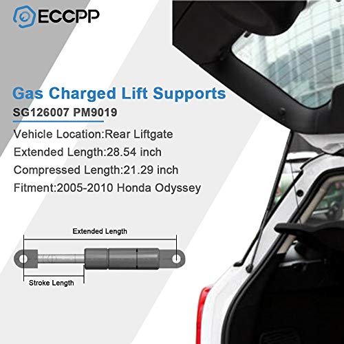 ECCPP Liftgate Replacement Struts for Honda Odyssey #TOP26