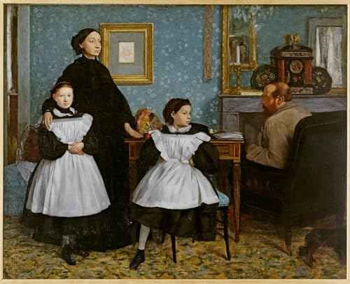 Impression de arts Degas La Famille Bellelli toile tendue haute fidélité 60x90