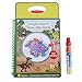 Kinder Aquarell & Malbuch, Baby Kinder Wasser Malbuch Matte Malbrett Wiederverwendbare Malerei Brett mit Stift Lernspielzeug wiederverwendbar, Kreative Spielzeug für Jungen Mädchen(Dinosaurier-Muster)