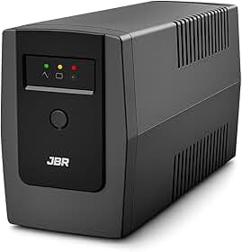 Nobreak JBR Guard 1200VA entrada e saída 120v Preto