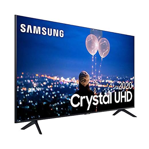 Smart TV 55" 4K Samsung UN55TU8000GXZD, Crystal UHD, Borda Infinita, Alexa Built In, Visual Livre de Cabos, Modo Ambiente Foto, Controle Único