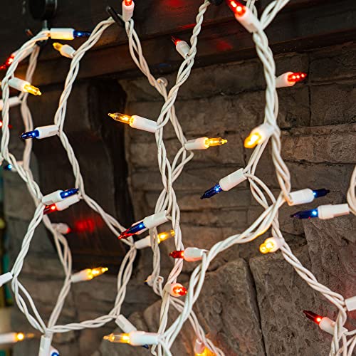 Funpeny 4Th Of July Decorations, 2 Pack 20 Ft 100 Count Patriotic Mini String Lights, Connectable Plug In String Lights For Indoor Outdoor Memorial Day, Independence Day Party Decor #TOP3