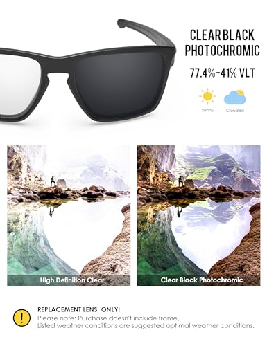 Image of BLAZERBUCK Replacement Lenses for Oakley Sliver XL OO9341 Sunglass