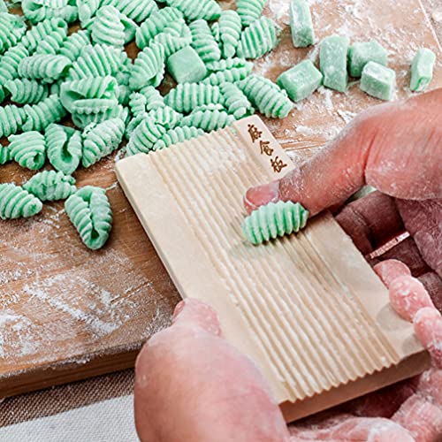 1 Unidade Placa De Mochi Ferramenta De Nhoque Descascador De Macarrão Tábua De Fazer Macarrão Remo G