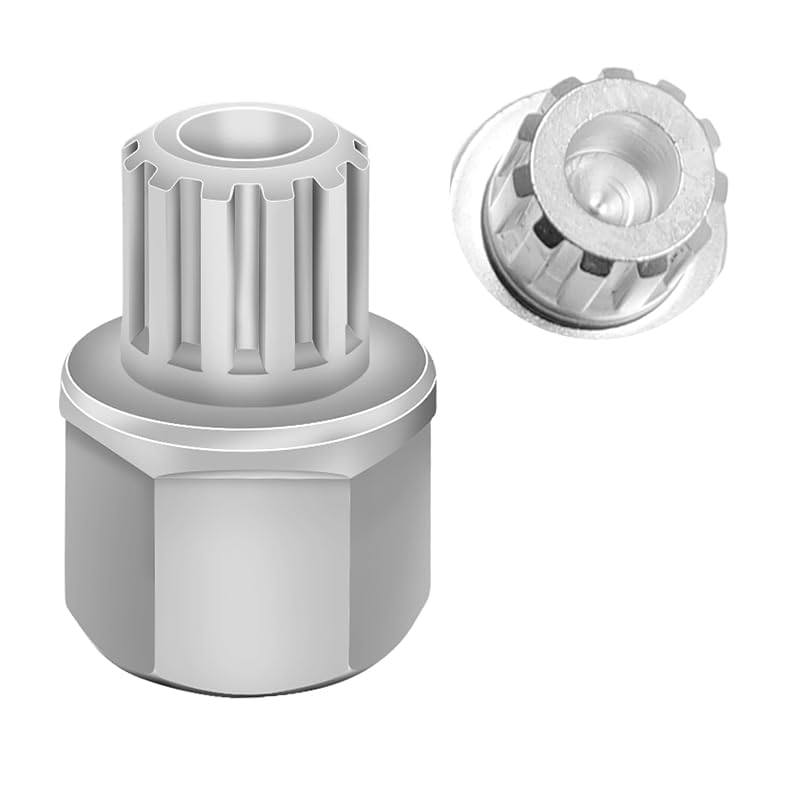 Chave para Porca Antifurto de Roda 56/11PT JEUCLEL Compatível com VW e Audi