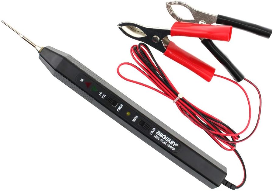 Elenco Electronics LP560 Logic Probe Electronics Testing Tool, Black