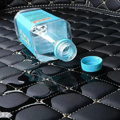 Tapis de coffre en cuir pour Toyota Vios 2004-2007 doublure de protection noire
