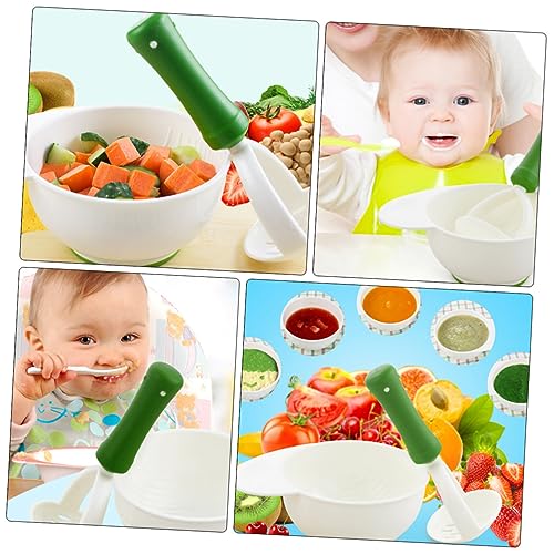 Totority 2 Conjuntos De Moagem Tigela Triturador De Alimentos Tigela Moedor Multifuncional Moinho De