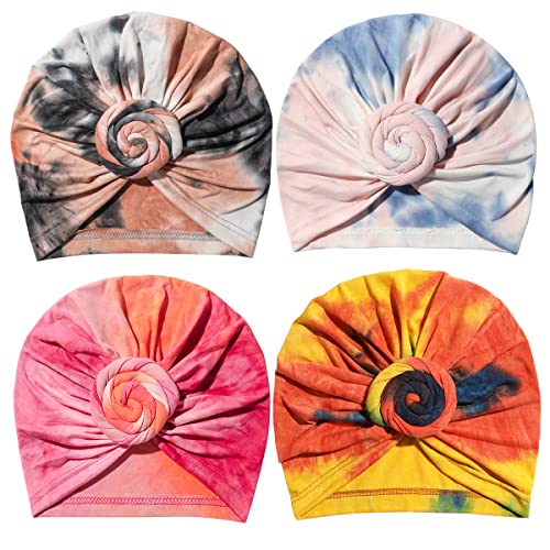 Image of KYNARI Turban Head Wraps for Women, Pretied Stretch Bonnet Hair Wrap