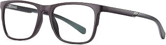 Blue Light Blocking Glasses Lightweight Men Women Computer Gaming Glasses Anti Eyestrain TR90 Frame 092309 Matte Red