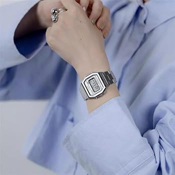 Casio A1000DN-7ER Women's Digital Quartz Watch Stainless Steel
