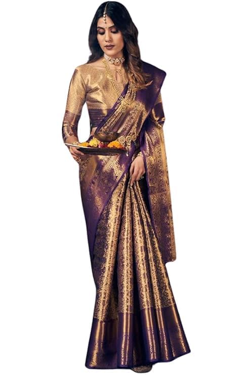 Pure Kanjivaram Silk Saree for Women – Wedding & Festival Collection - Review, Price and Buying Guide