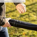 Scheppach LB5200BP Backpack Leaf Blower | 1.9 HP 2-Stroke Petrol Engine | 295 km/h Air Speed | Adjustable Handle & Anti-Vibration System - Image 3