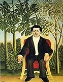 Pintado a mano. Retrato de Joseph Brummer por Henri Julien Rousseau. 100% pintado a mano. Óleo sobre lienzo. Reproducción de alta calidad. Envío libre (sin marco y sin estirar). Tamaño de la pintura: 36x46 pulgadas.