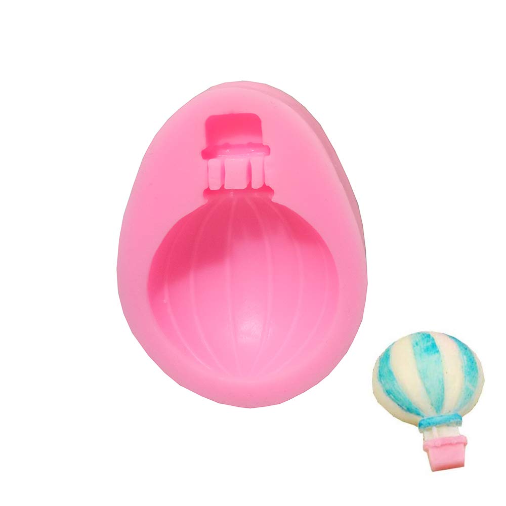 Round Hot Air Balloon Shape Silicone Fondant Mold Chocolate Mold Soap Mold Decorating Cakes Ice Cube Mold Cookie Mould