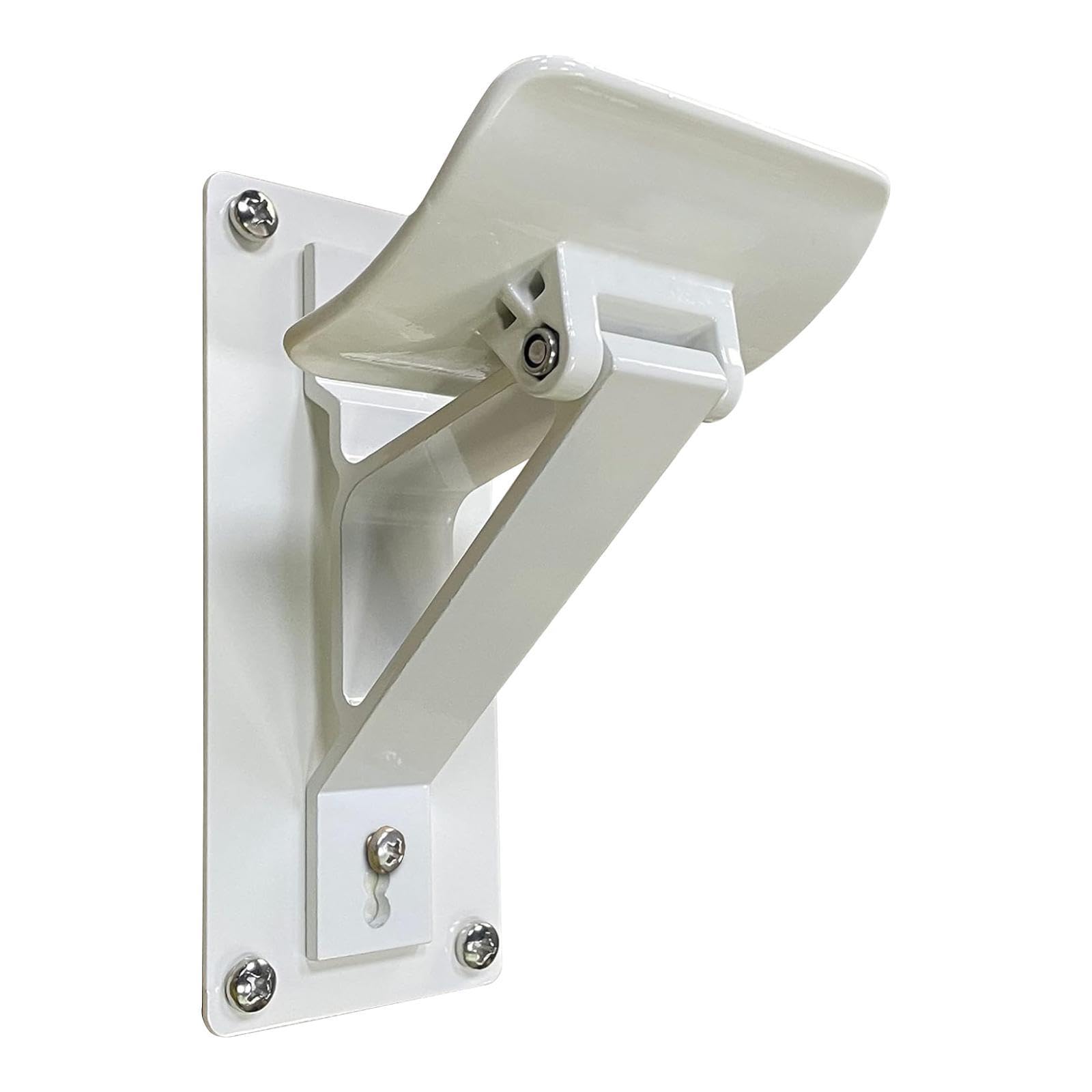 perfk Soporte de Soporte de Rodillo para toldo RV, fácil de Instalar para toldos retráctiles y manuales, Pieza de Repuesto, Fuerte Capacidad de Carga, Blanco