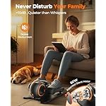 YOSUDA Under Desk Elliptical,Elliptical for Seniors Fully Assembled,Quiet & Portable Electric Seated Pedal Exerciser with 10 Level Resistances & Speeds,Remote Control - Image 4