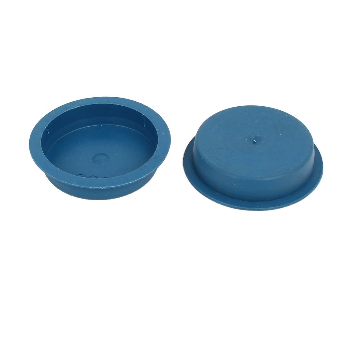 Aexit 60mm Flange Luer Fittings Mounted Tapered Hole Stopper Waterproof Cap Dark Luer Cap Fittings Blue 10pcs
