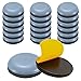 20Pcs Furniture Sliders for Carpet, Self-Adhesive Gliders for Furniture, 30MM Teflon Chair Leg Sliders Floor Protector Pads, Easy Moving Heavy Stuff for Carpet Hardwood Tile (Round)