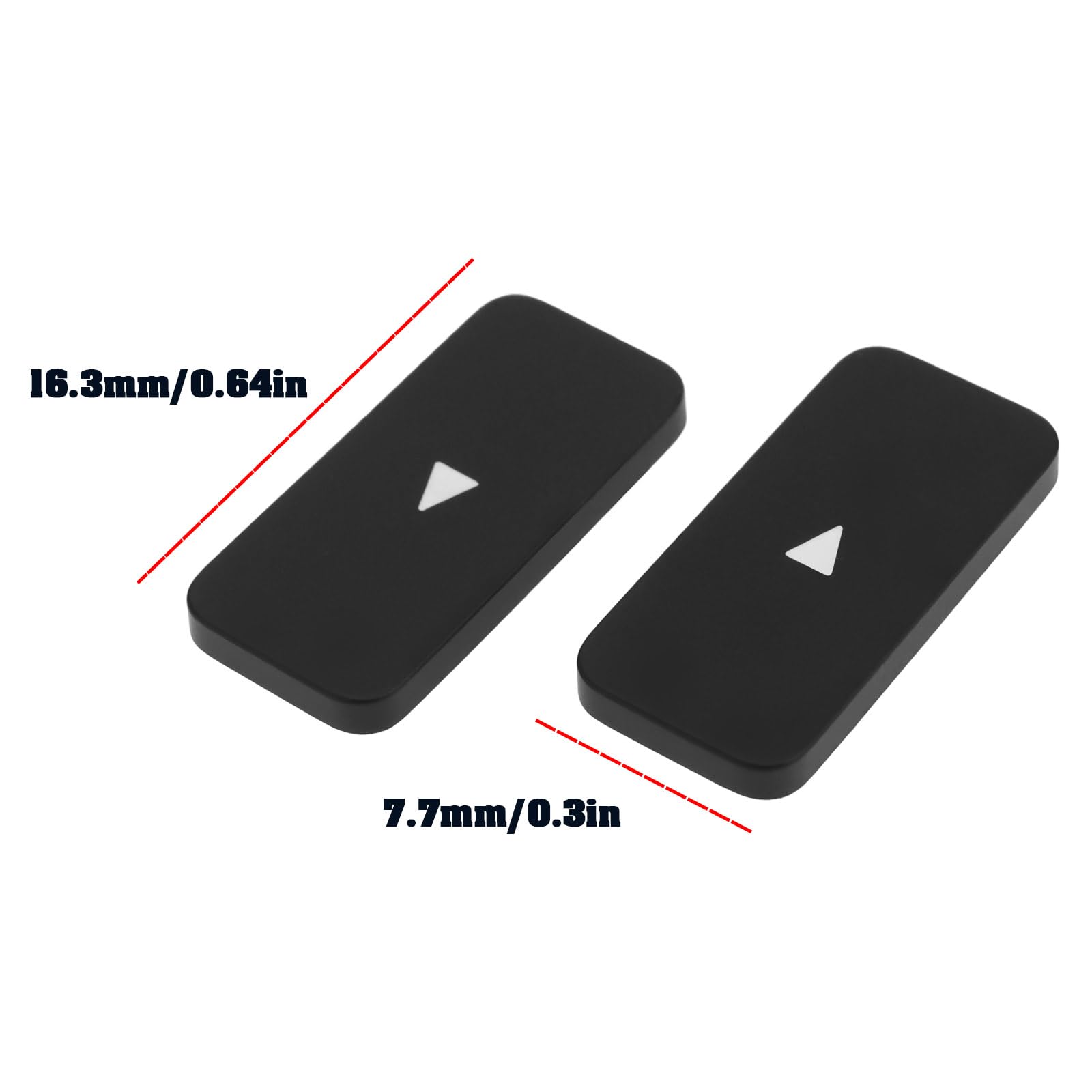 Set di 2 Staffe per Pulsanti Freccia Sinistra E Destra per Tastiera Portatile Compatibile con MacBook PRO Air A2141 A2179 A2251