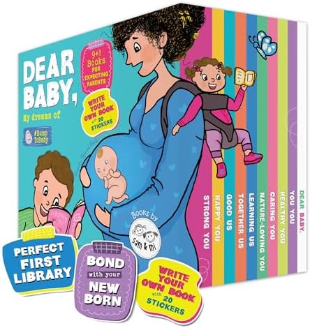 DEAR BABY, MY DREAMS OF | Child's First Library & Prenatal Bonding Box ...