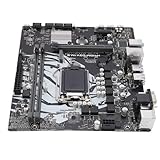 Sxhlseller Micro-ATX-Computer-Motherboard für LGA1200 Core Pentium Celeron der 10. Generation, DDR4 Dual Channel, max. 64 GB, 3.0, PCIe-Steckplätze, USB, RJ45, VGA-DVI-Anschlüsse