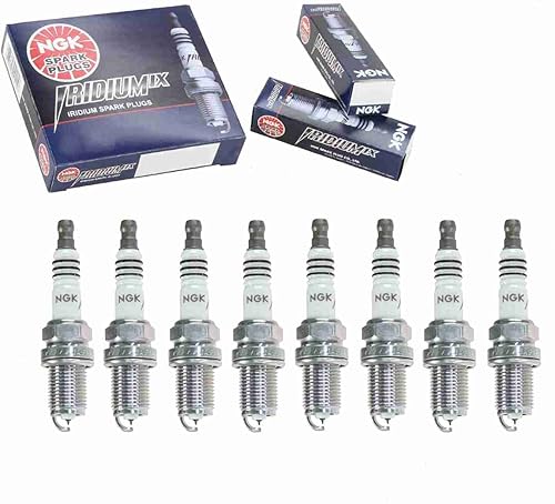 8 bujías NGK Iridium IX compatibles con Toyota Sequoia 4.7L V8 2001-2004