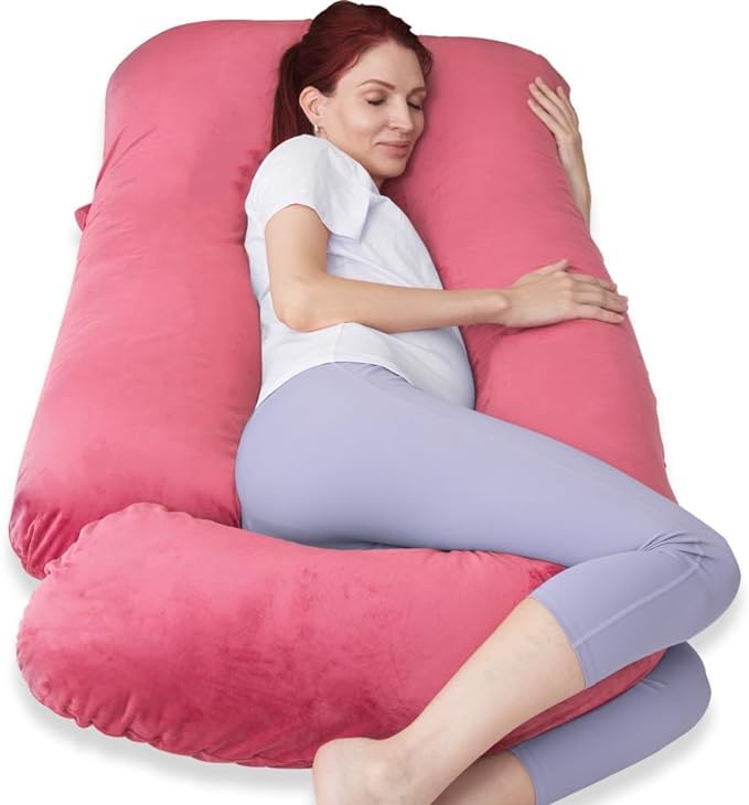 Softac Pregnancy Pillow Baby Sitting Support with Removable Premium Cotton Cover, Tummy Time Support for Baby, (Blue) (RED-G) (B0D45PZ1XZ) Amazon Price History, Amazon Price Tracker