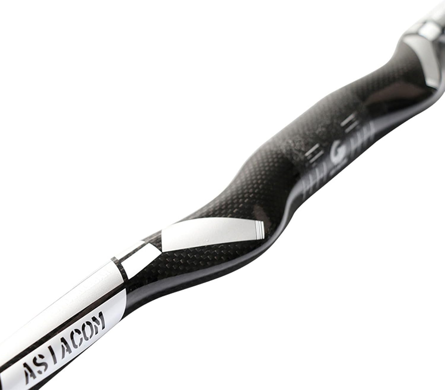 25.4/31.8mm Mountain Bike Handlebar T800 Full Carbon Fiber Handlebar Length 600-720mm for Mountain Bikes and Road Bikes