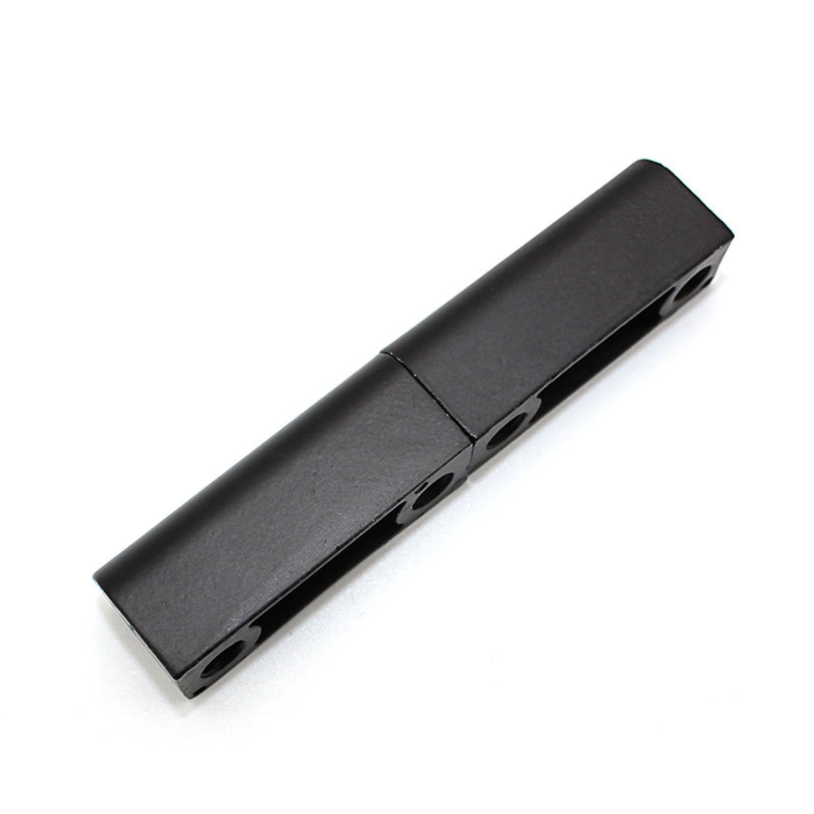 Iykqhwupyp Black Industrial Machinery Heavy-Duty Cl203-2 Hinge Zinc Alloy Folding Flat Cabinet Door 1Pcs(Cl203-2/锌合金亚光)