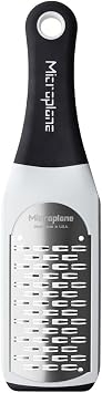 Microplane Artisan Ribbon Cheese Shredder - Ergonomic Hand Held Grater - White