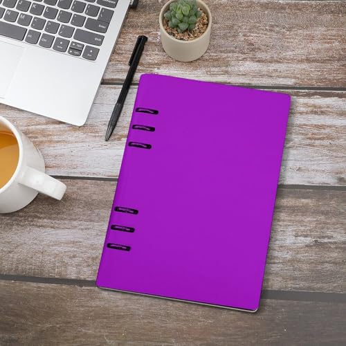 Bloc-notes lignés pour l'école et l'université avec couverture rigide A5 - 4