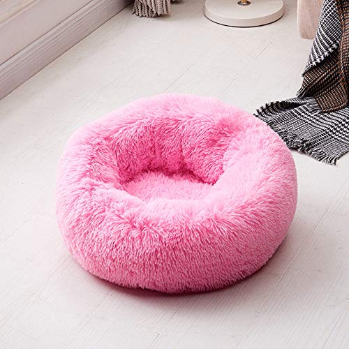 Lit pour chat donut rose | Le nid douillet pour votre compagnon - 2