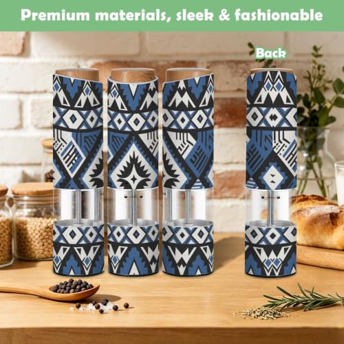 Molinillo de café a pilas para evitar el café rancio con grosor ajustable azul 8