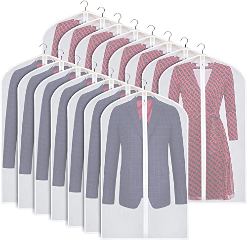 Reviews de Fundas de ropa los 5 más buscados. 49 Bolsa de Ropa Transparente, 15 PCS Fundas de Ropa, Bolsas de Ropa a Prueba de Polvo Impermeables y con Humedad, Cubierta de Polvo con Cremallera Completa Transpirable Blanca para...