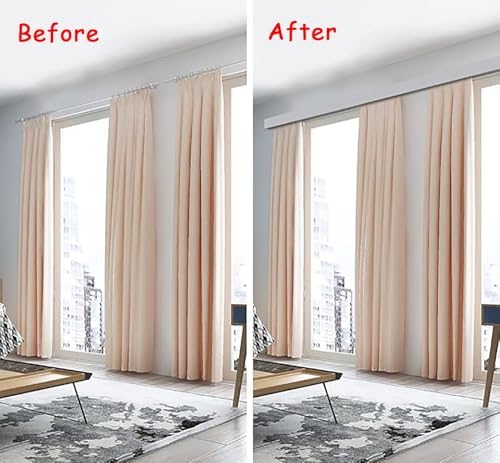 Decorative Blackout Curtain Pelmet Box - 1.9m/6.2ft Aluminum Roller Blind Valance Frame, Wall/Ceiling Mount, Ideal Home Decor Accessory, No Tracks Included