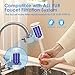 BREAUILL Faucet Water Filter Replacement Fit for All PUR, for PUR Plus Faucet Filtration Systems, NSF Certified Water Filter Compatible with Pur RF-9999, 3 Pack