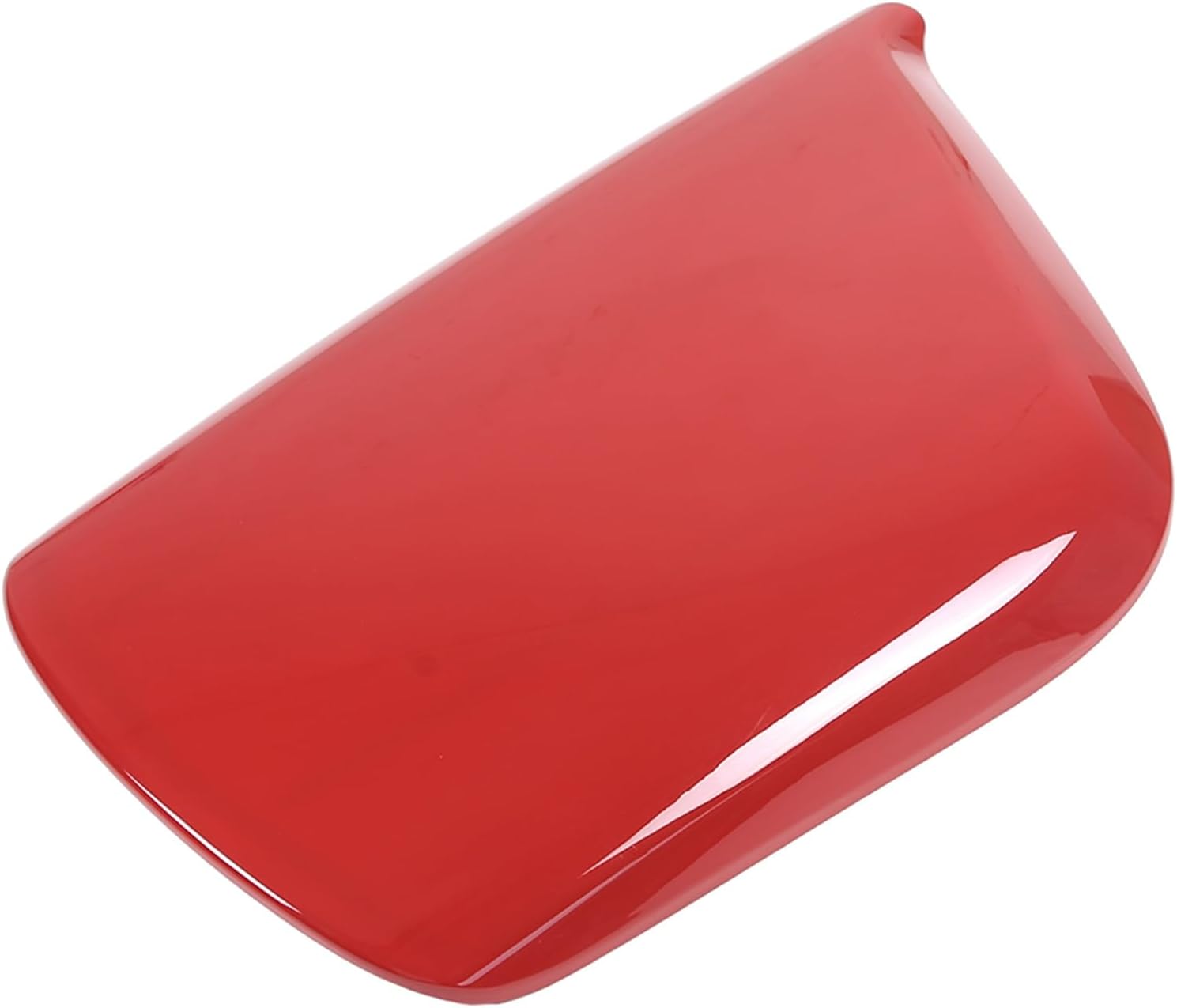 Auto Console Lid Cover Compatible with Chevrolet Corvette C7 2014-2019 Armrest Box Panel Armrest Container Protection Cover ABS Car Interior Accessories (Red)